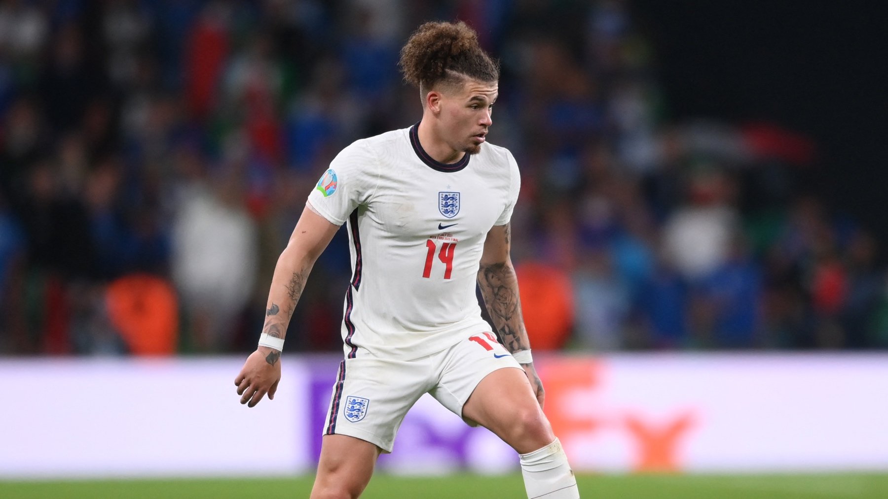 Kalvin Phillips, con la selección inglesa. (AFP)