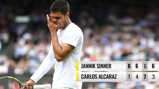 Carlos Alcaraz en Wimbledon