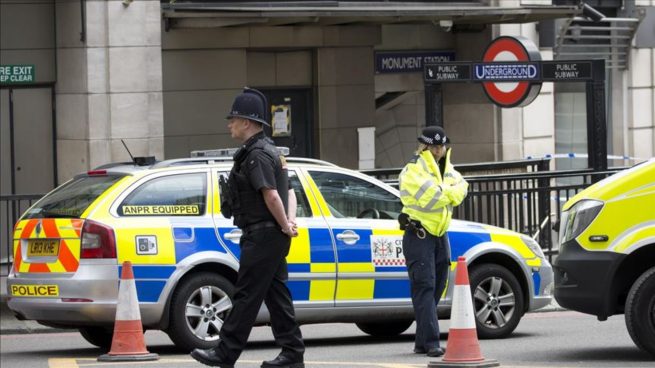 Una imagen de la Policía de Londres