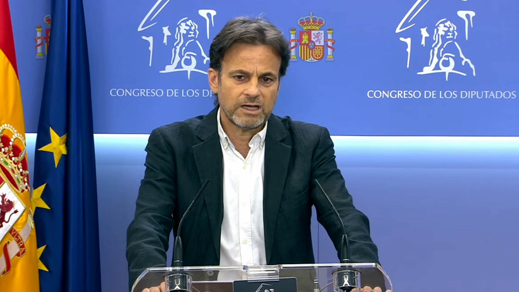 Jaume Asens, presidente del grupo parlamentario de Unidas Podemos.