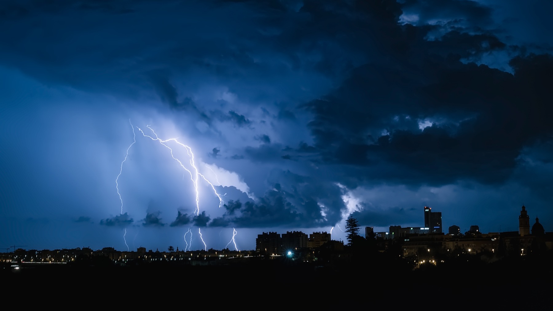 Tormenta en Valencia