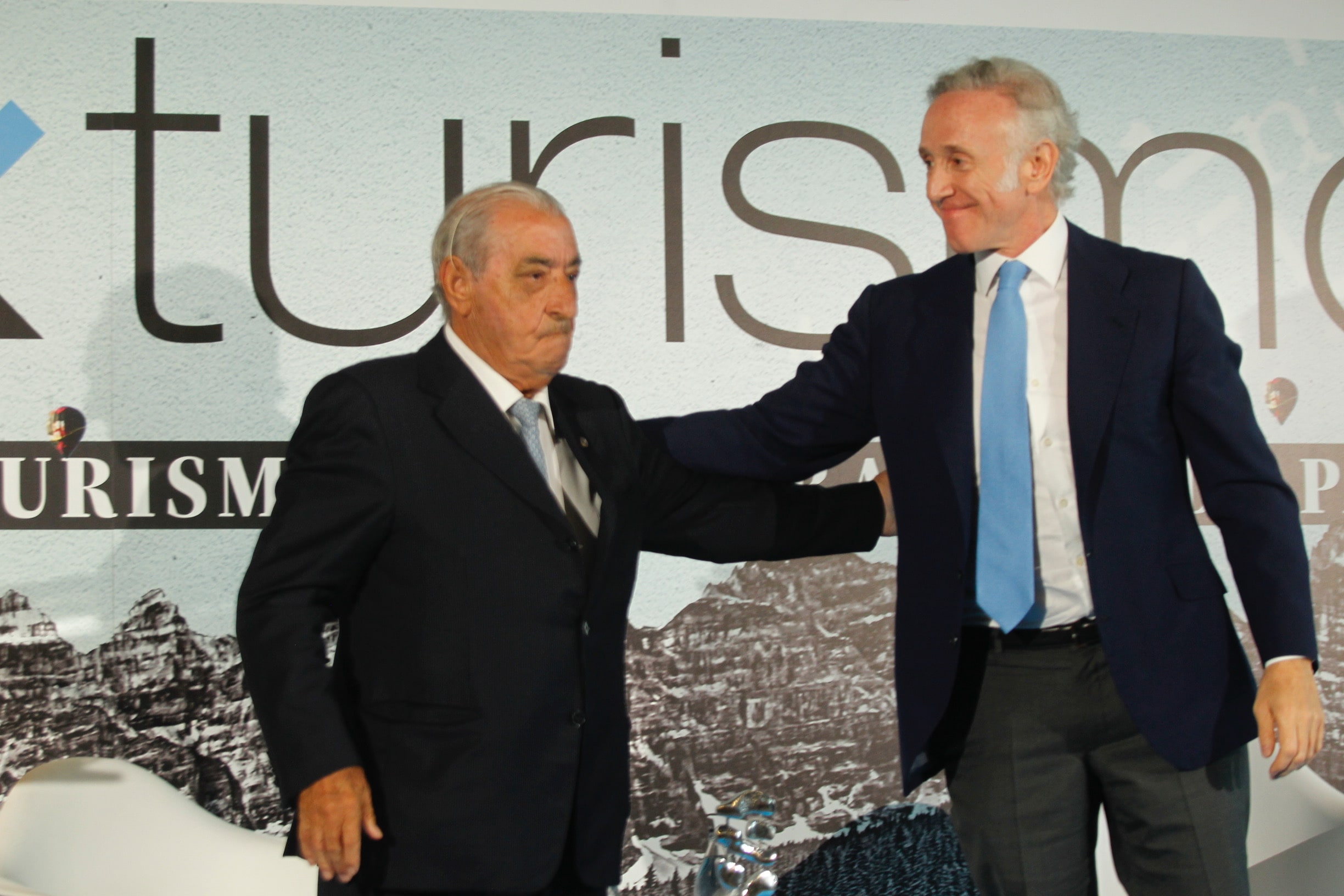 Eduardo Inda,  director de OKDIARIO, con Juan José Hidalgo, presidente de Air Europa. @Paco Toledo