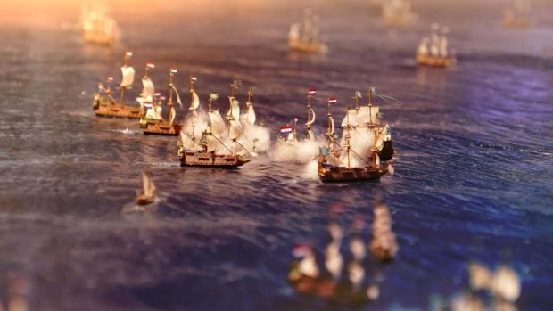Barcos en guerra