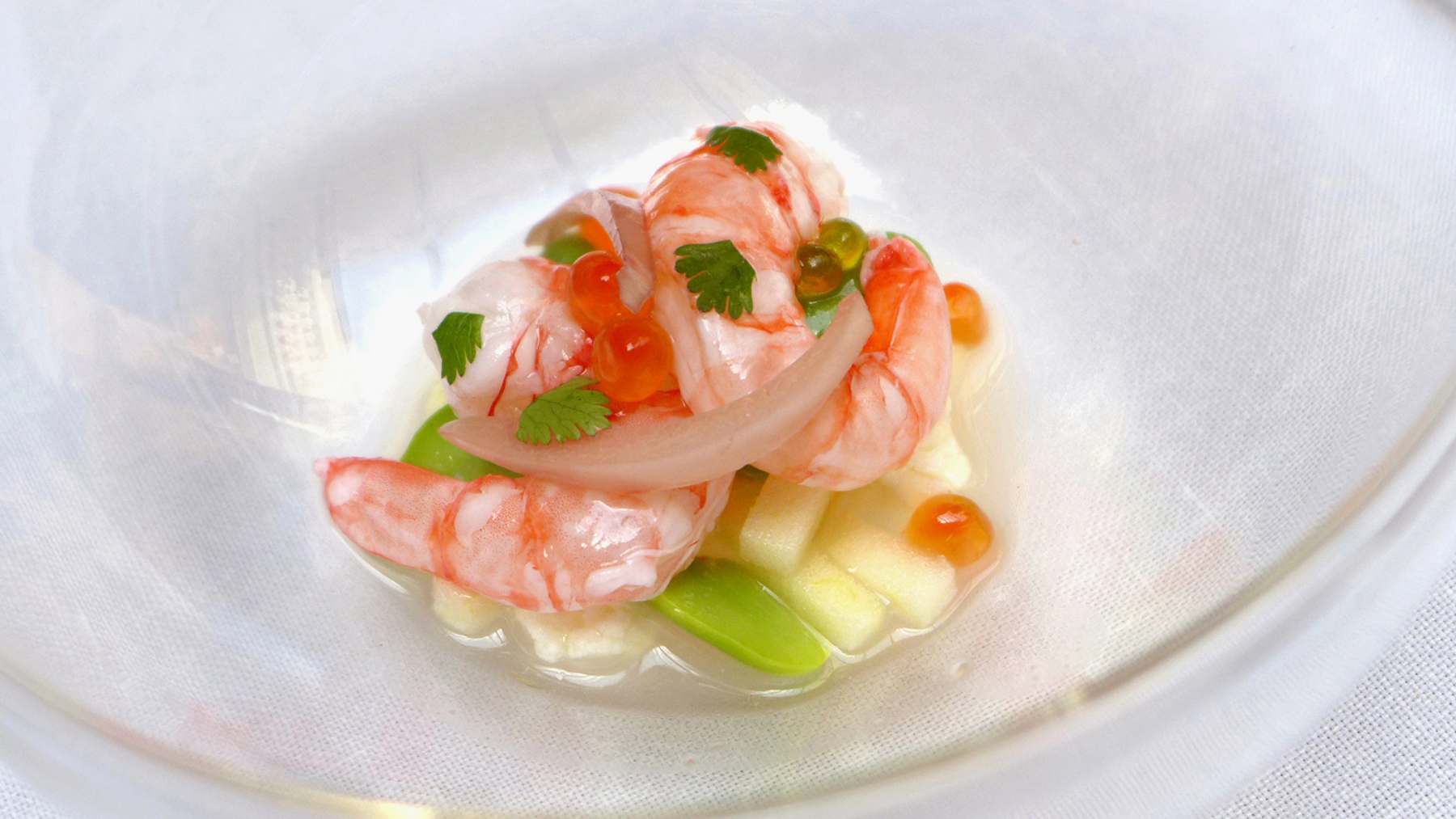 Ceviche de gambas