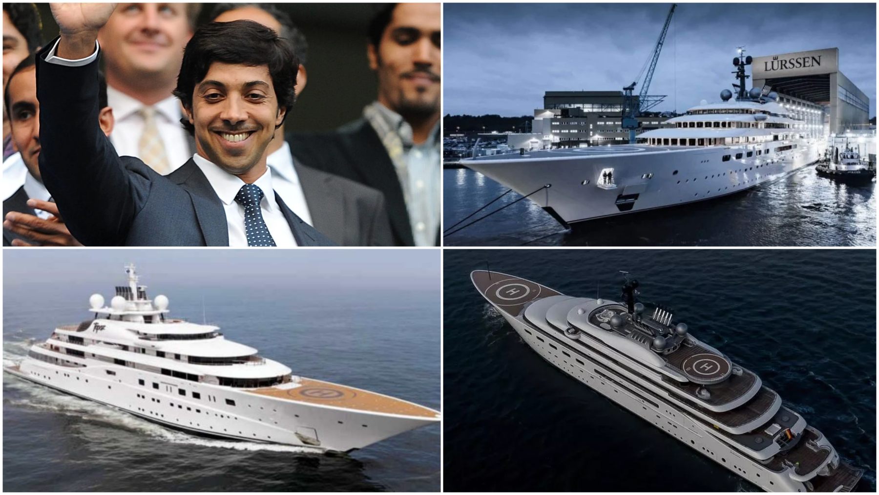 El jeque del City y su nuevo barco