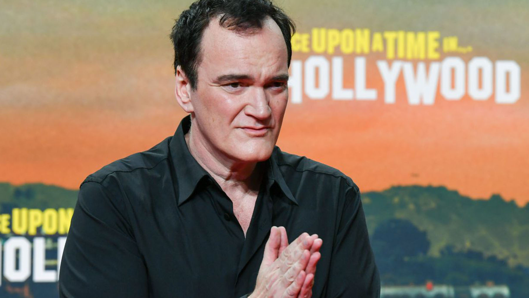 Quentin Tarantino en la presentación de su última película ‘Érase una vez en Hollywood’ (Sony Pictures)