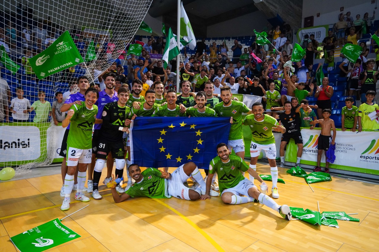 El Palma, tras clasificarse para la Champions