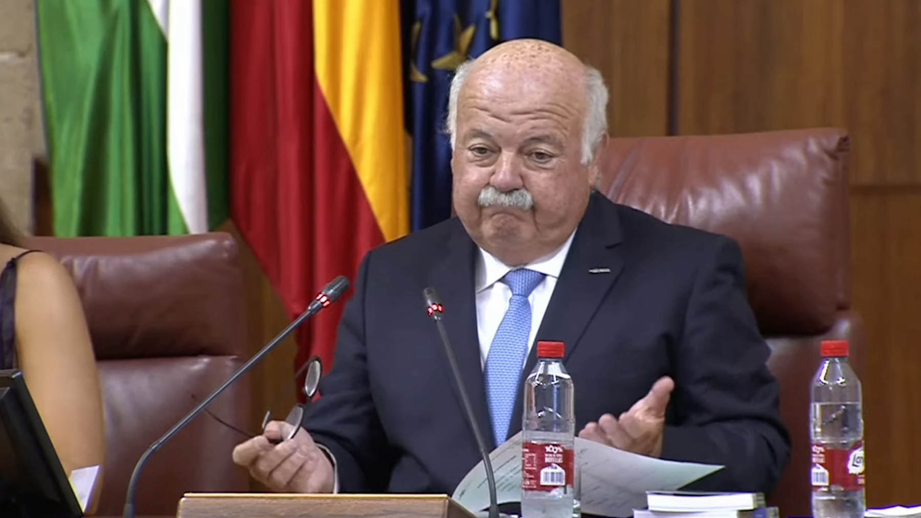 Jesús Aguirre, nuevo presidente del Parlamento de Andalucía.