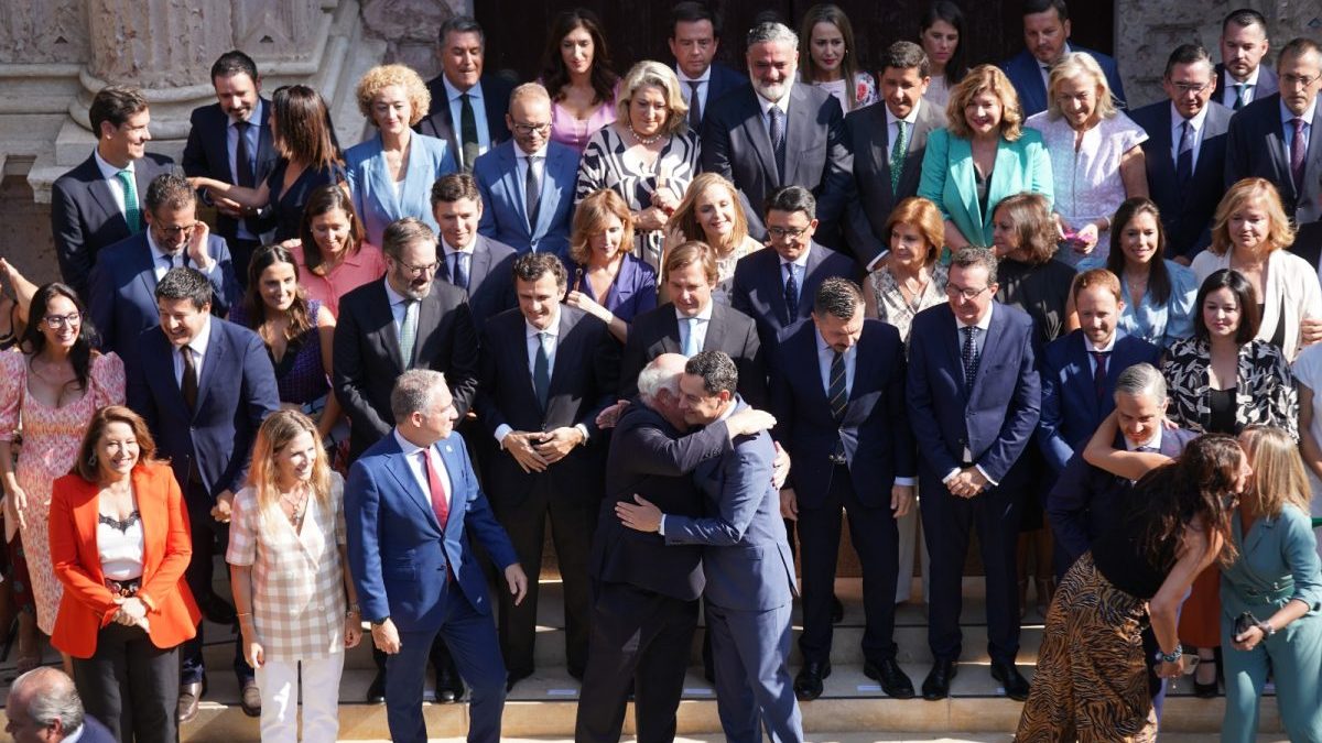 Así queda constituido el Parlamento de Andalucía: el primero de la historia con mayoría absoluta del PP.