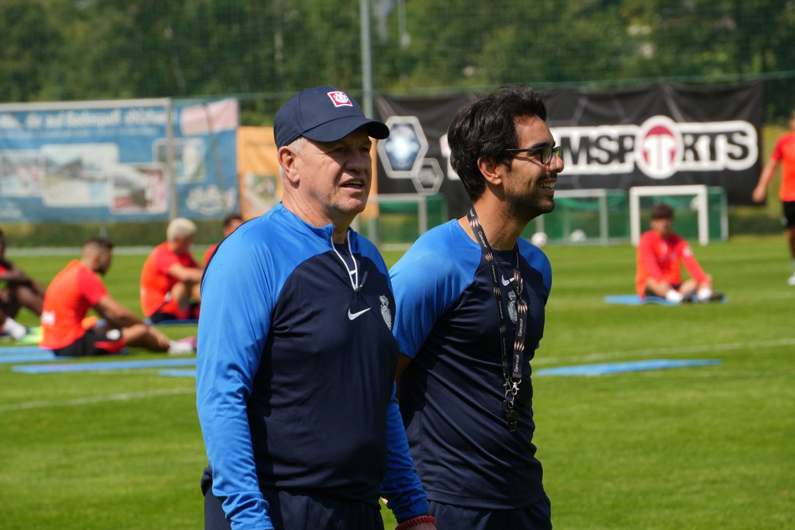 Javier Aguirre, en Austria