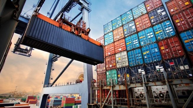 Exportaciones, china, contenedores