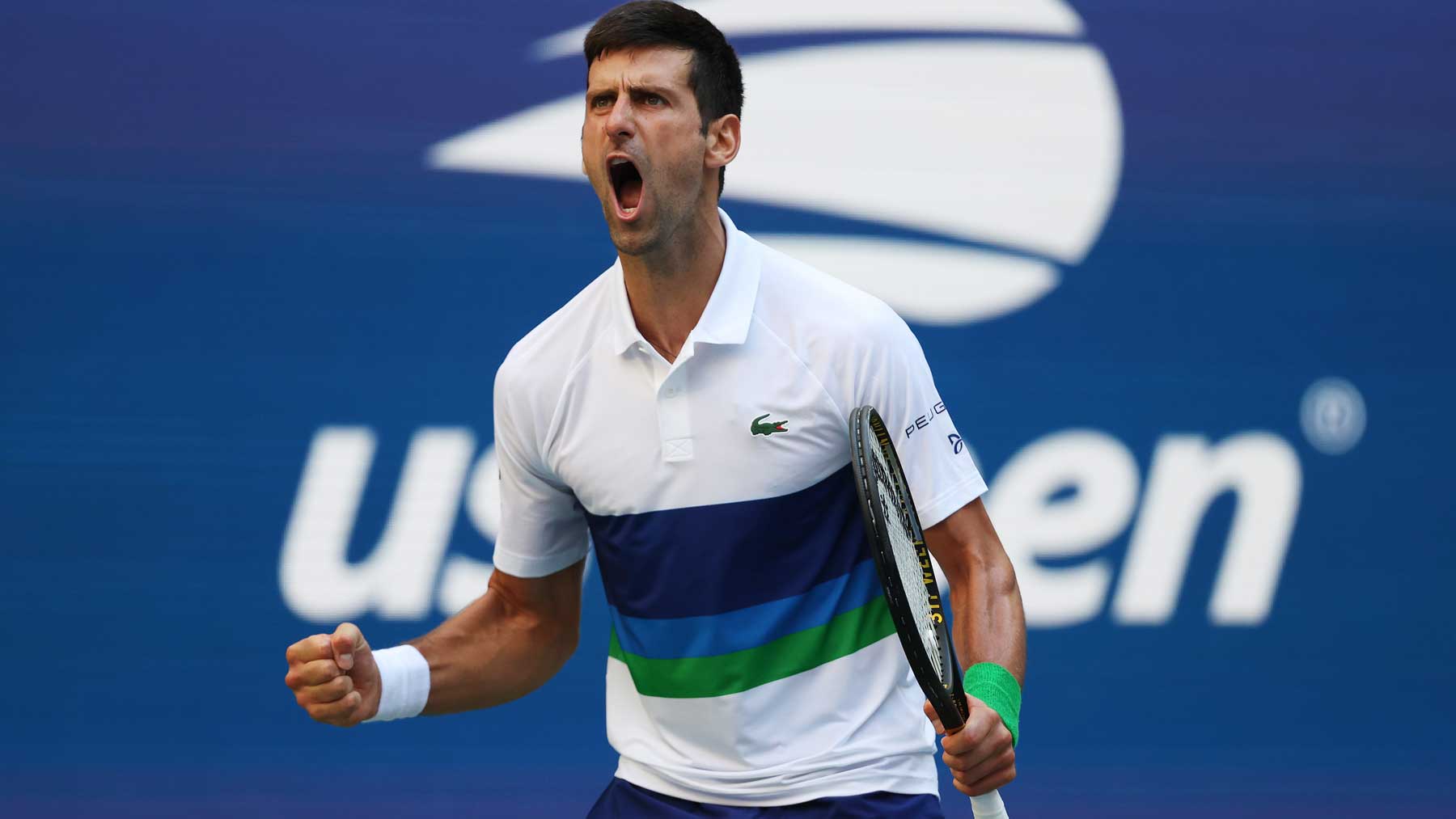Djokovic, durante su participación en el pasado US Open (Getty)