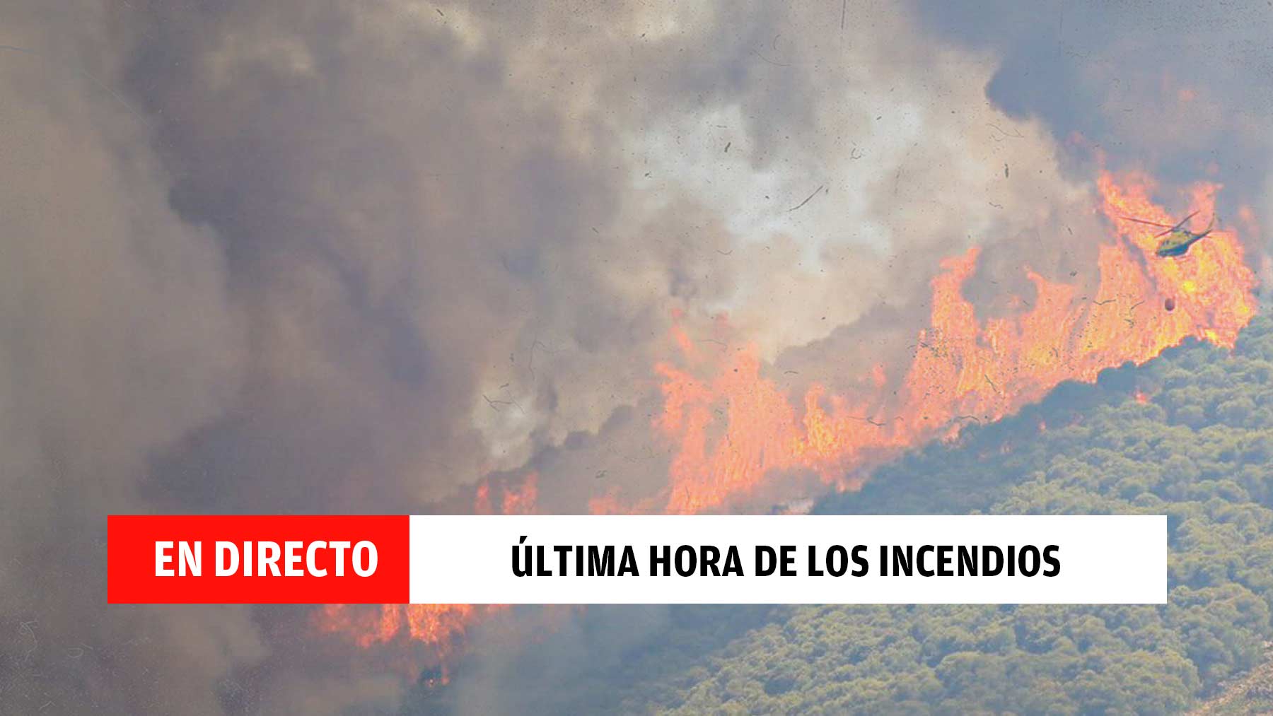 Incendios activos en España hoy, en directo: última hora de las carreteras cortadas y hectáreas quemadas