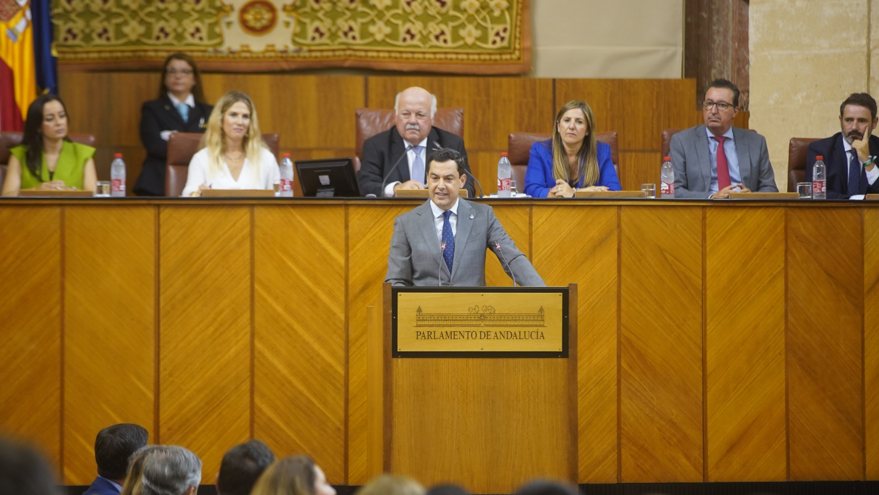 Primera jornada del debate de investidura del presidente de la Junta de Andalucía (EUROPA PRESS).