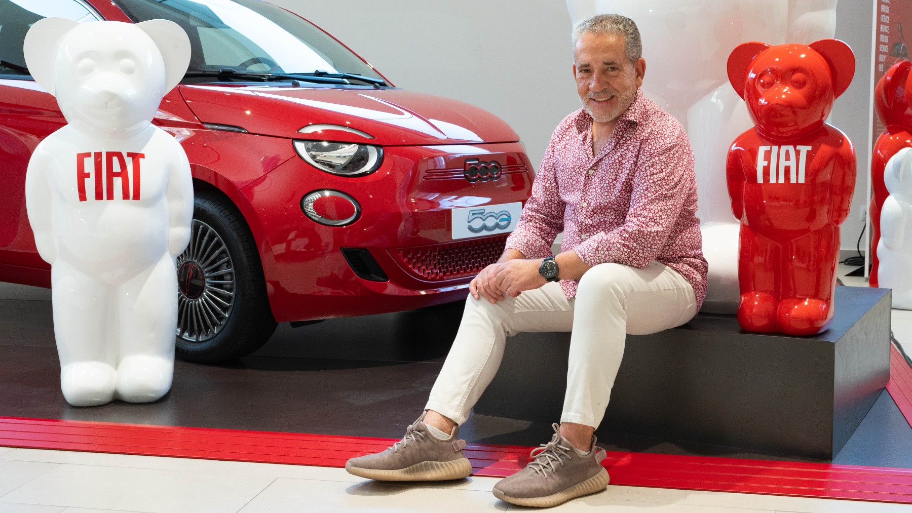 dEmo presentado como nuevo embajador de la marca FIAT. (FIAT)