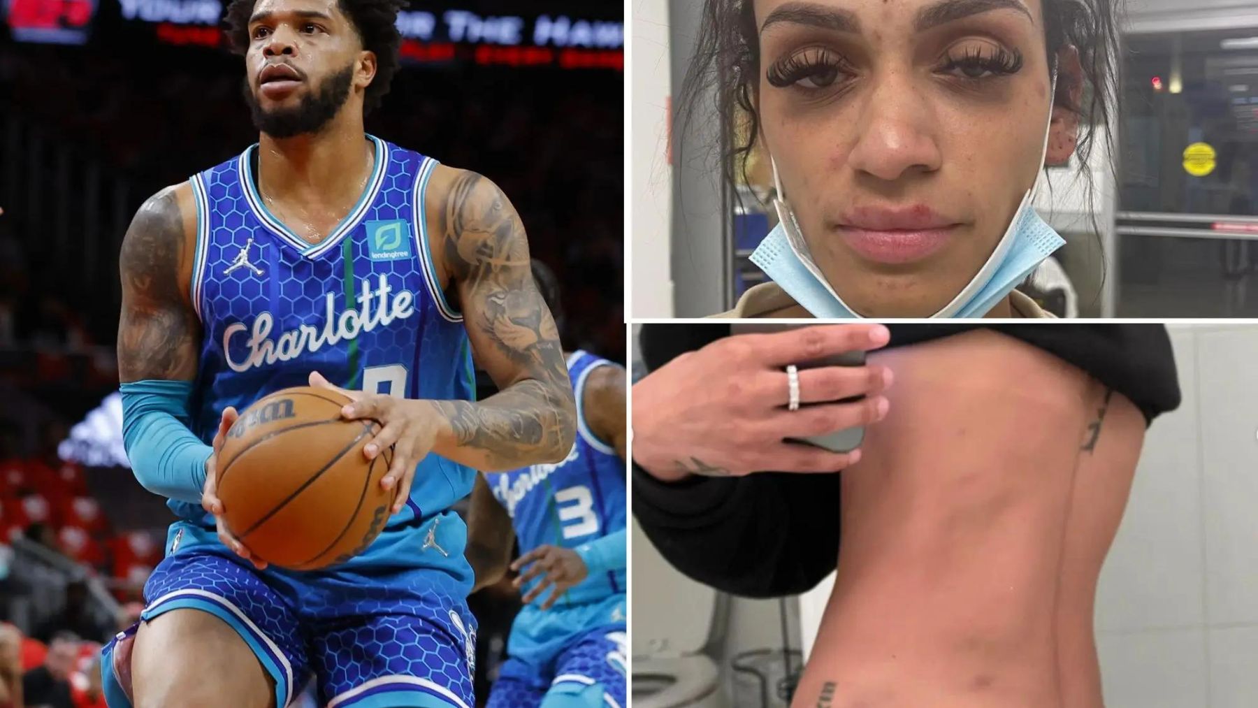 Miles Bridges, accused of sexist violence and child abuse