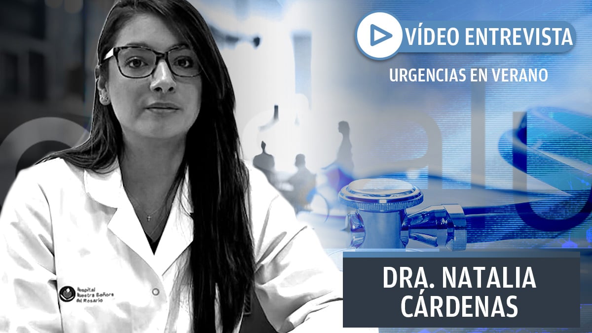 La doctora Natalia Cárdenas