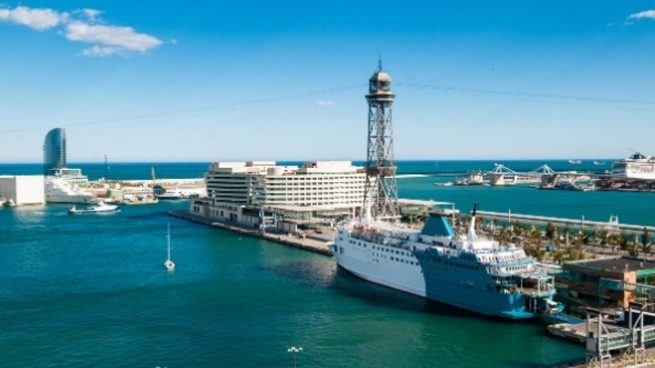 El Puerto de Barcelona.