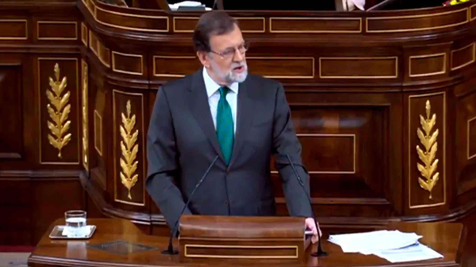 Mariano Rajoy en 2018.