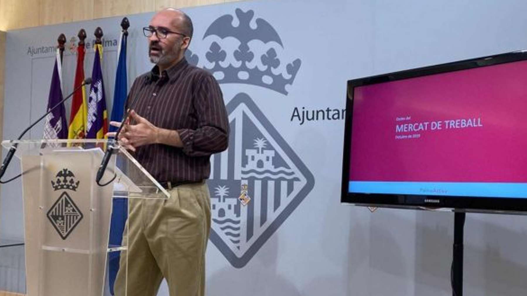 El ya destituido coordinador general del área de Promoción Económica del Ayuntamiento de Palma, Miquel Capó.