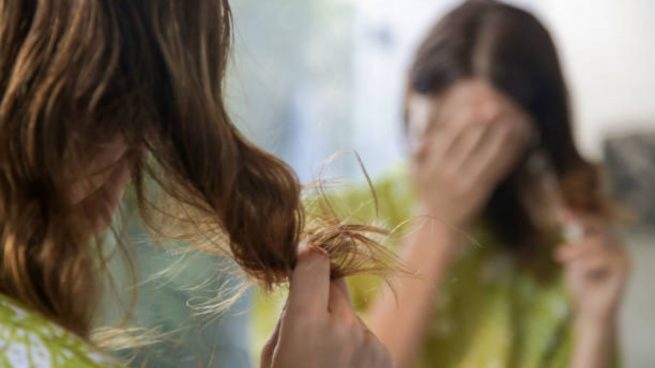 cabello dañado por el sol