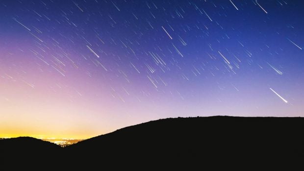 Lluvia de estrellas Leónidas