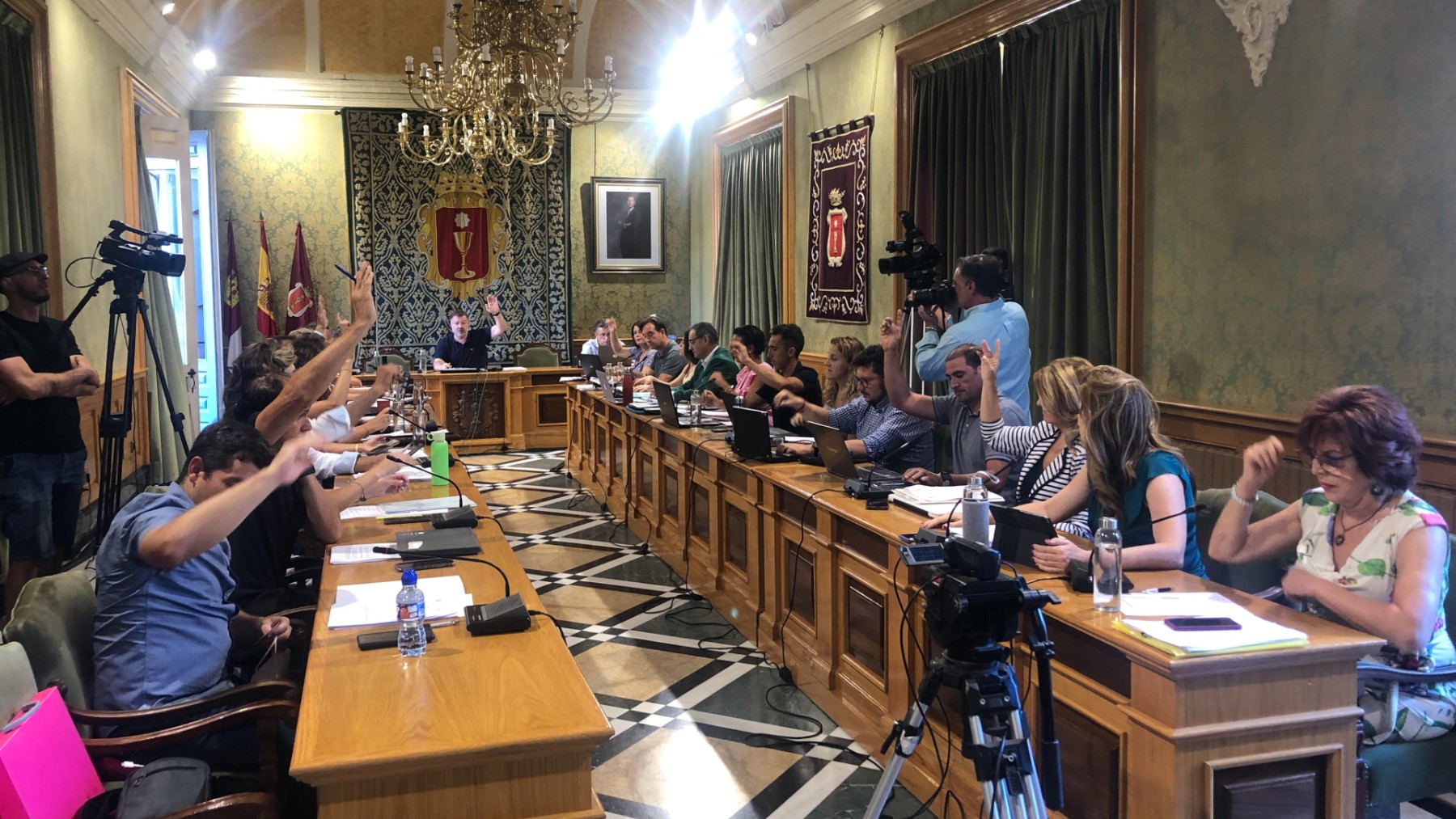 Pleno del Ayuntamiento de Cuenca.