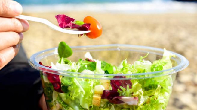 que comer en la playa