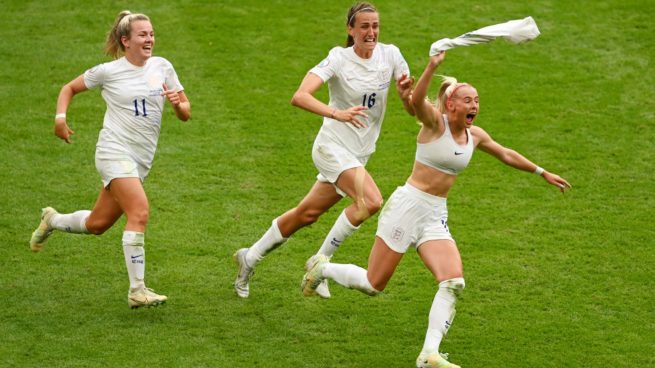Final de la Eurocopa Femenina entre Inglaterra y Alemania