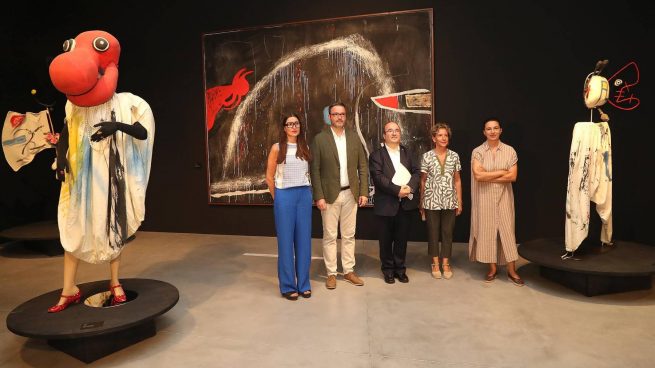 Miquel Iceta visita el Museo de Arte Contemporáneo de Palma Es Baluard.