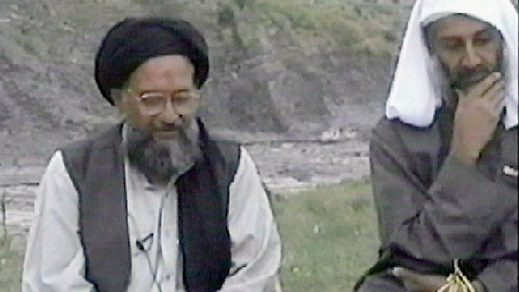 Al Zawahiri junto a Bin Laden.