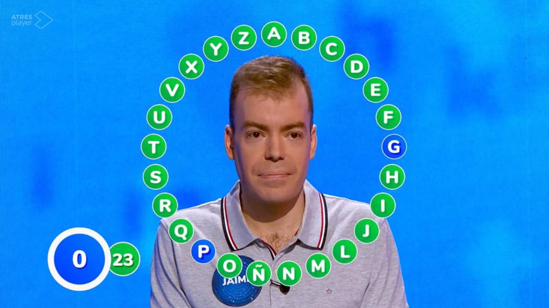 Todos los secretos de Jaime Conde, histórico concursante de Pasapalabra