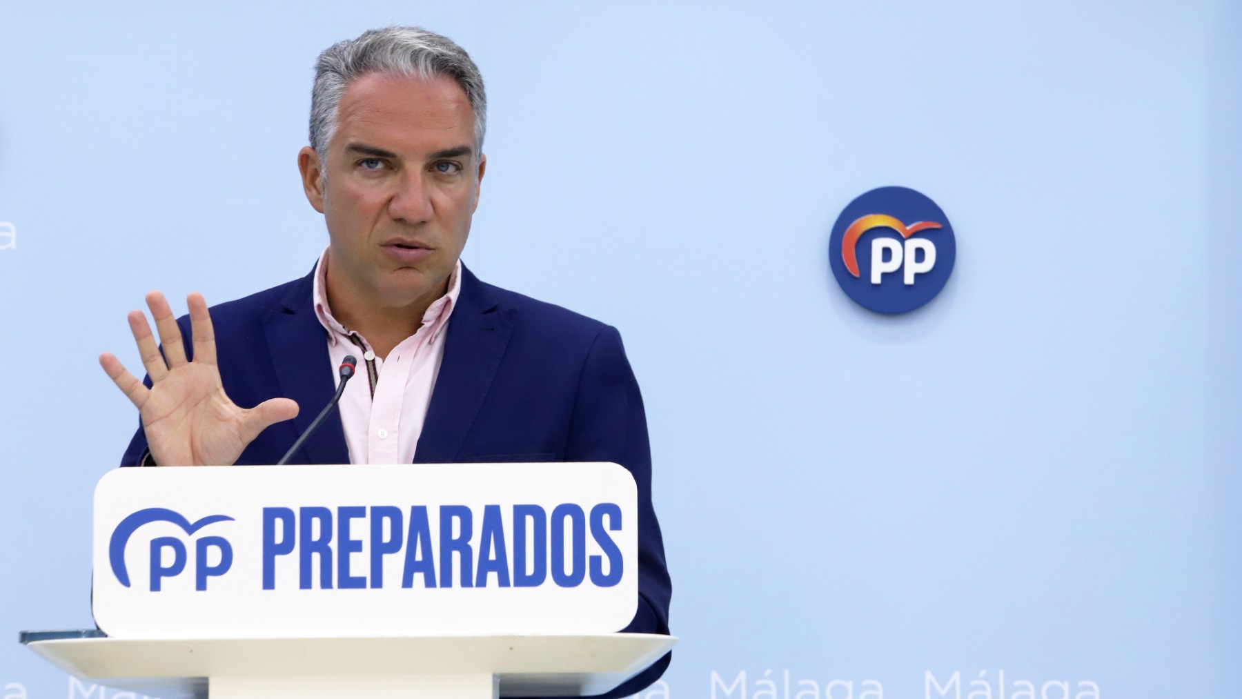 El coordinador general del PP, Elías Benodo. (Foto: EP)