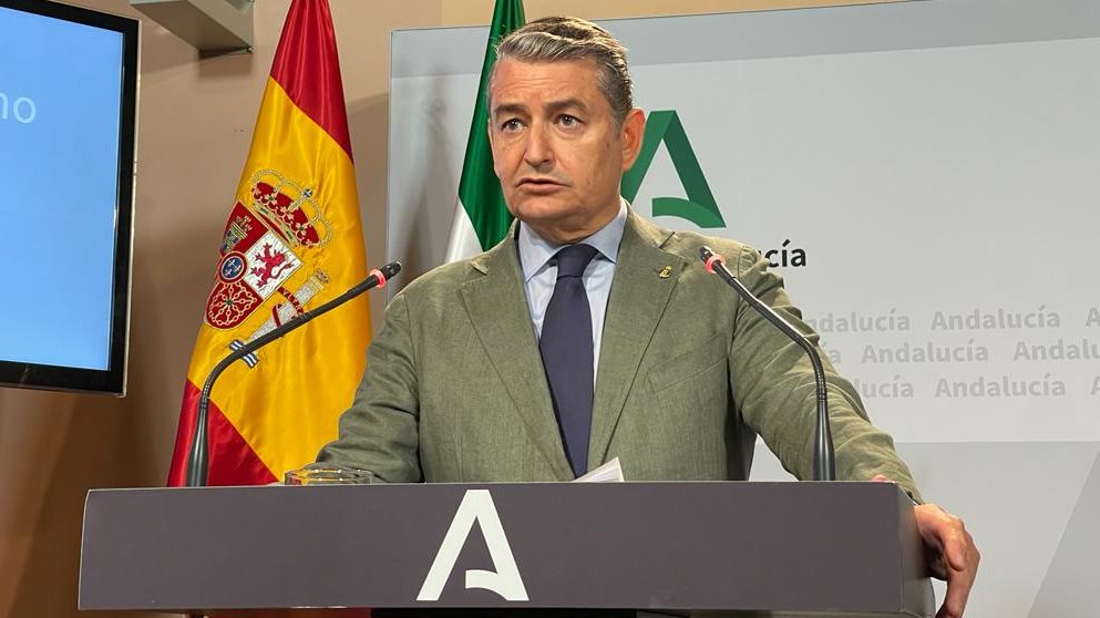 Antonio Sanz Cabello, consejero de Presidencia de la Junta de Andalucía.