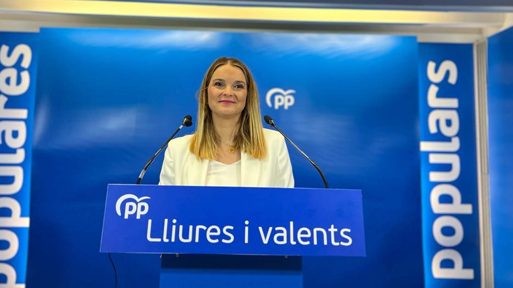 La presidenta del PP de Baleares, Marga Prohens.