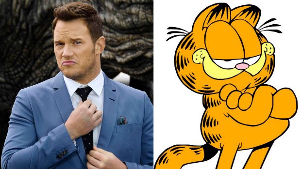 Chris Pratt pondrá su voz a Garfield