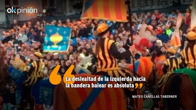 El expolio catalanista de la bandera de Baleares