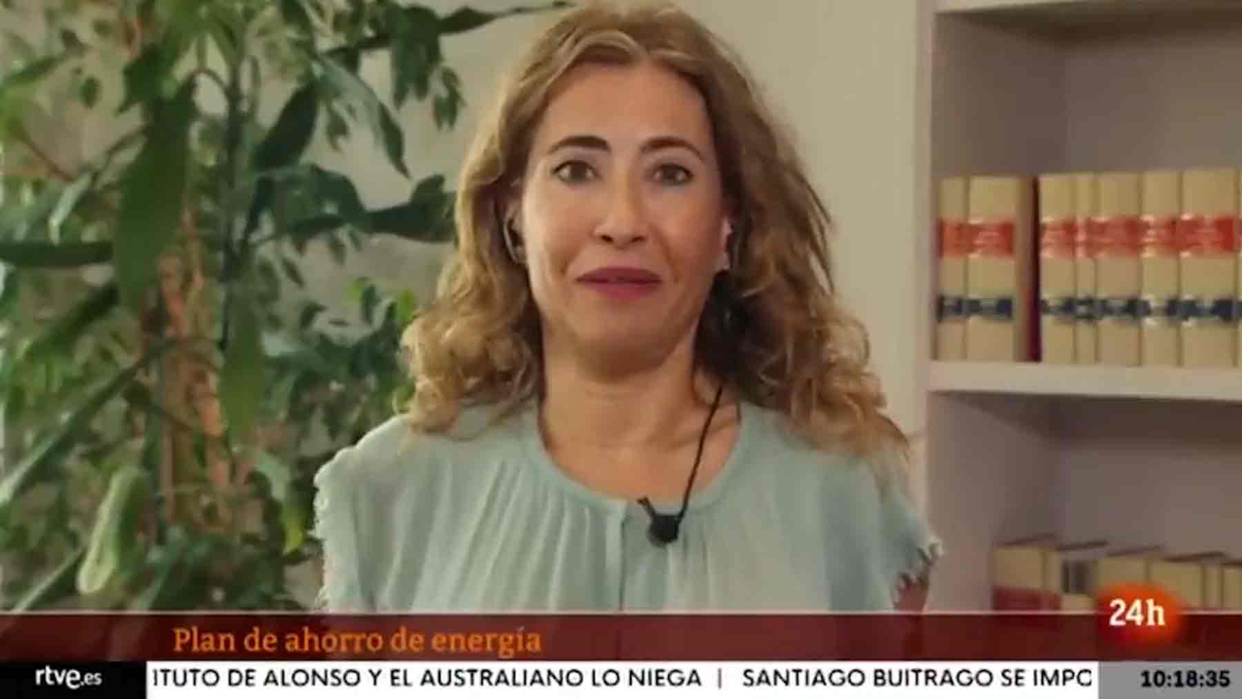 La ministra Raquel Sánchez. (Vídeo: TVE)