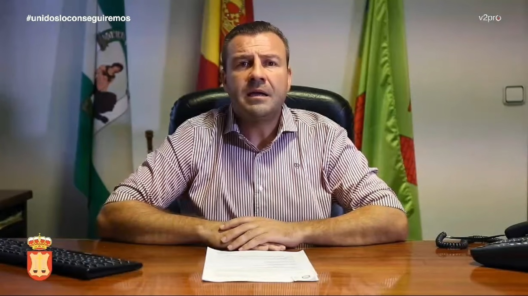 El alcalde de Peal de Becerro (Jaén), el socialista David Rodríguez (AYTO. PEAL DE BECERRO).
