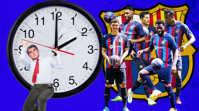 El Barça contra el reloj