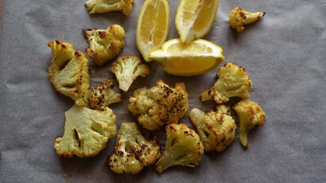 Coliflor al horno