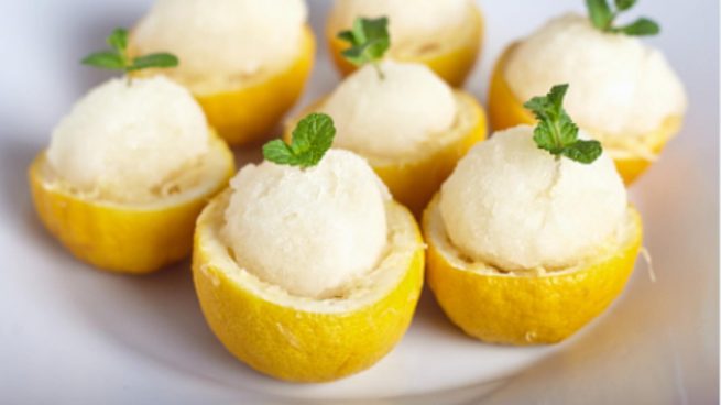 Limón helado: receta de un postre sin azúcar