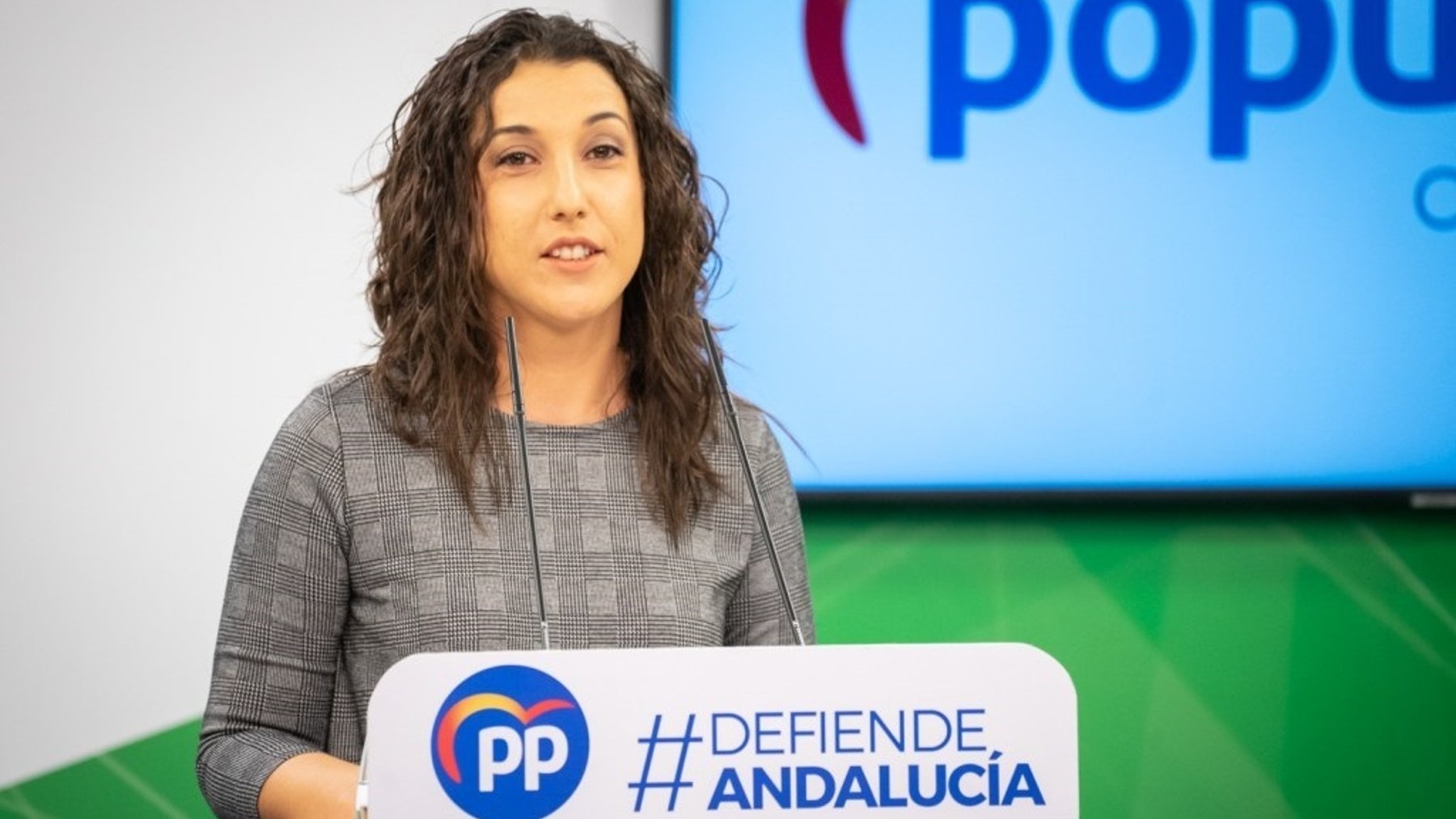 La vicesecretaria de Desarrollo Rural del PP Andaluz, Yolanda Sáez (PP-A).