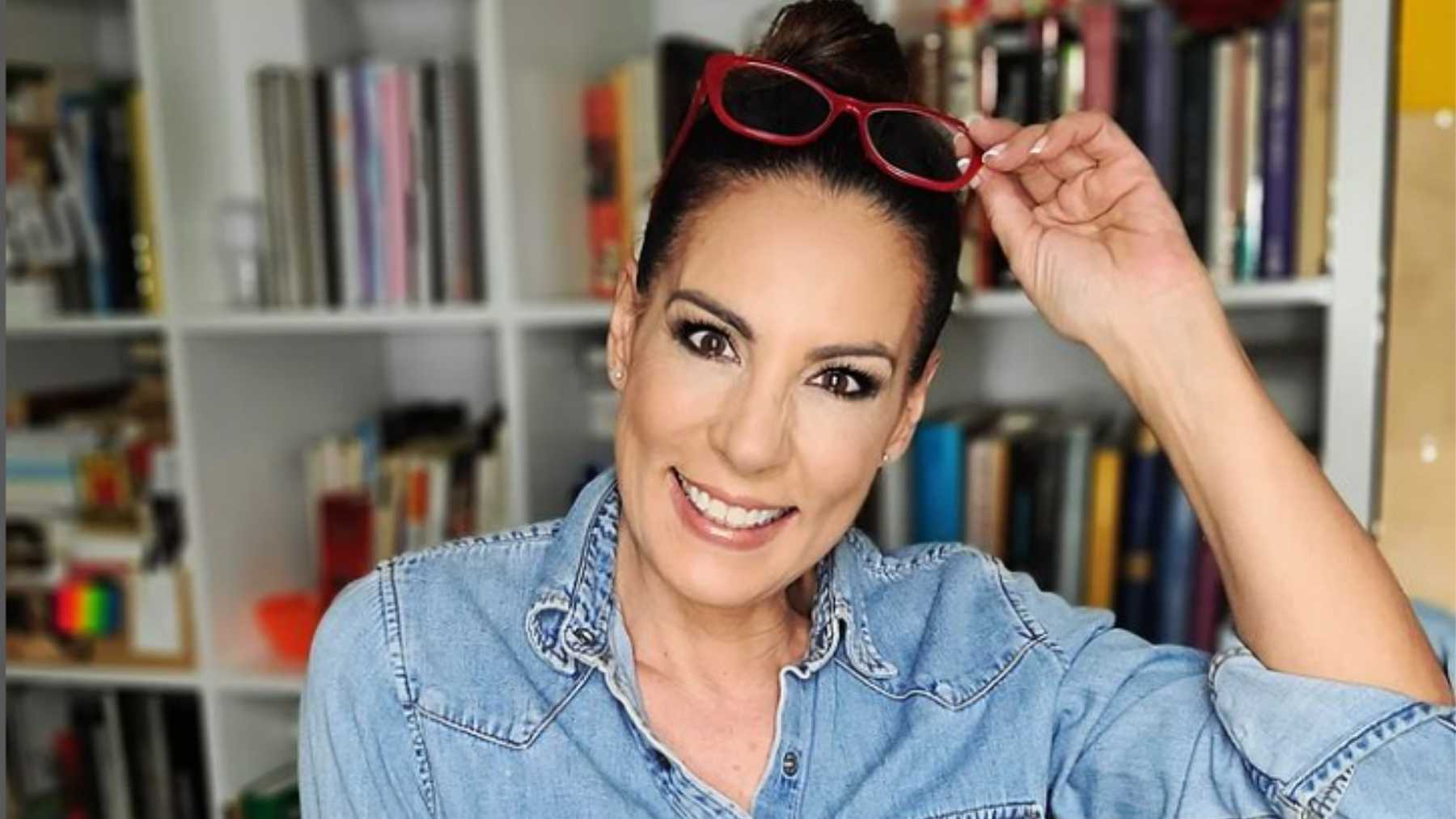 Alicia senovilla, presentadora de televisión en una imagen de su Instagram (IG)