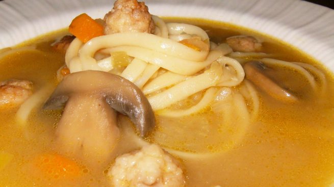 Sopa casera