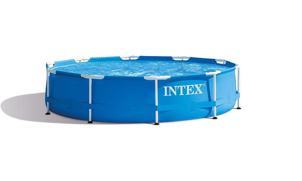 Intex piscina con estructura metálica