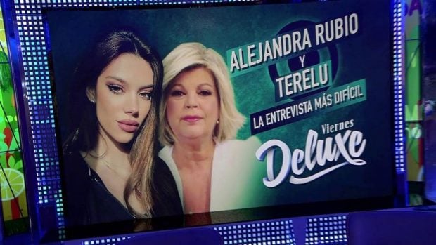 Alejandra Rubio, invitada de Viernes Deluxe.
