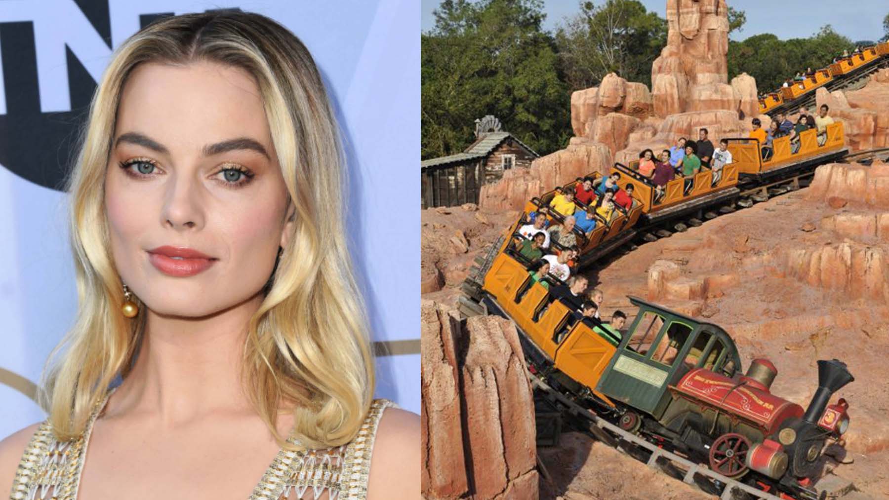 Margot Robbie producirá una película sobre una atracción de Disneyworld