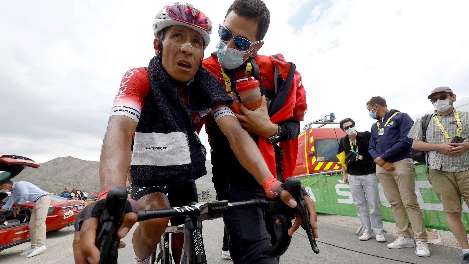 Nairo, en la última Vuelta a España. (AFP)