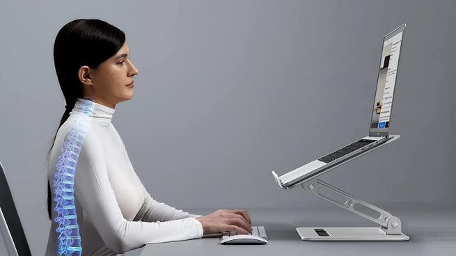 4 soportes para ordenadores portátiles que harán que tu postura no